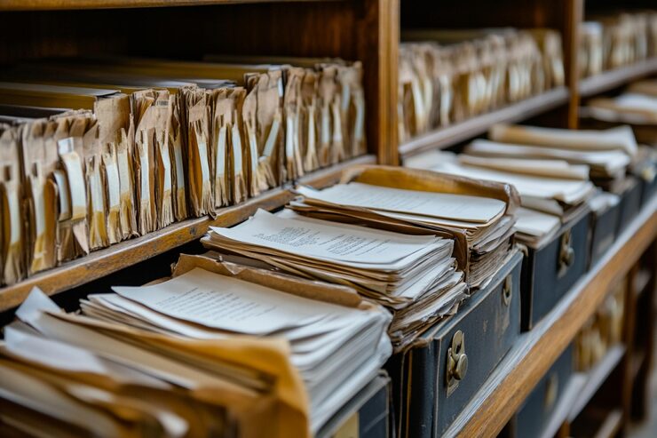 Archive manuscripts and correspondence