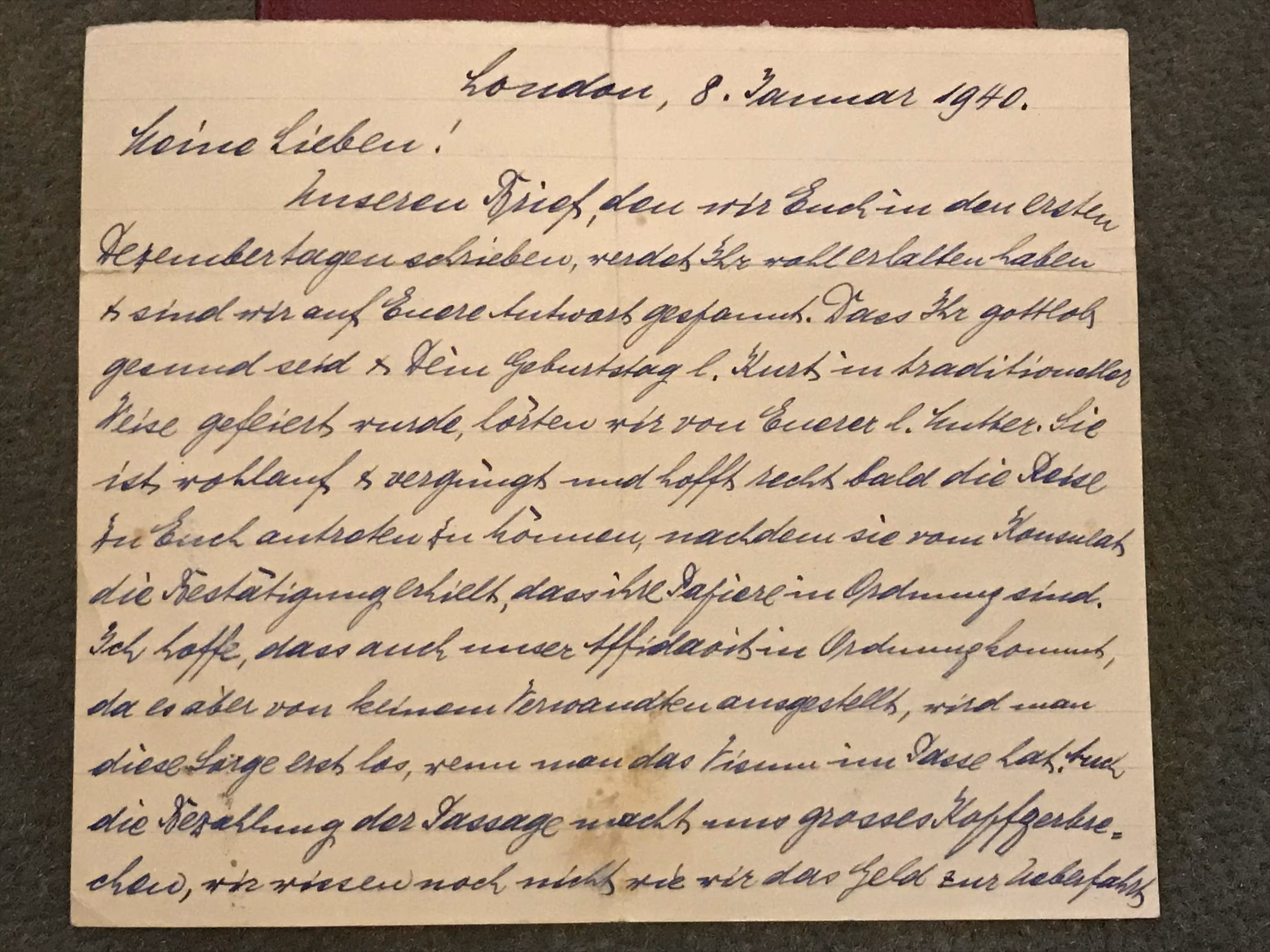 Old family letters