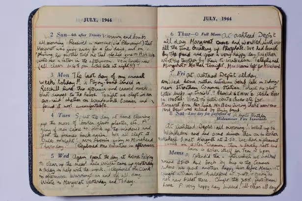 Diaries and personal archives