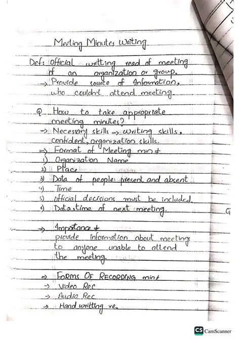 Digitize handwritten notes